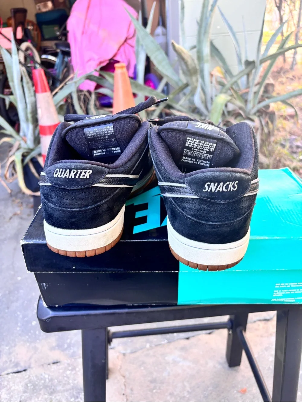 Nike SB dunk low quartersnacks 2014